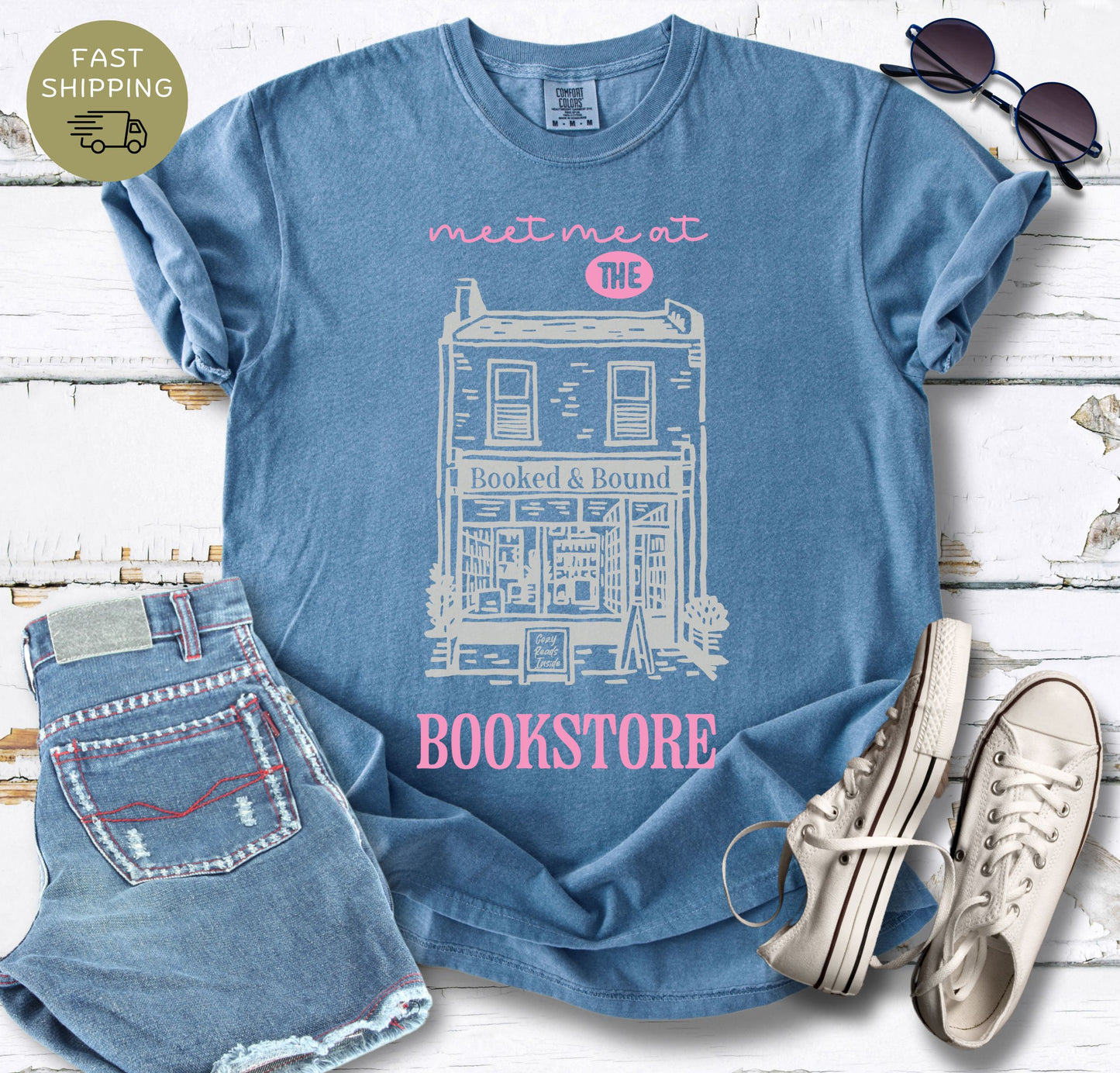 Meet Me at the Bookstore T-shirt