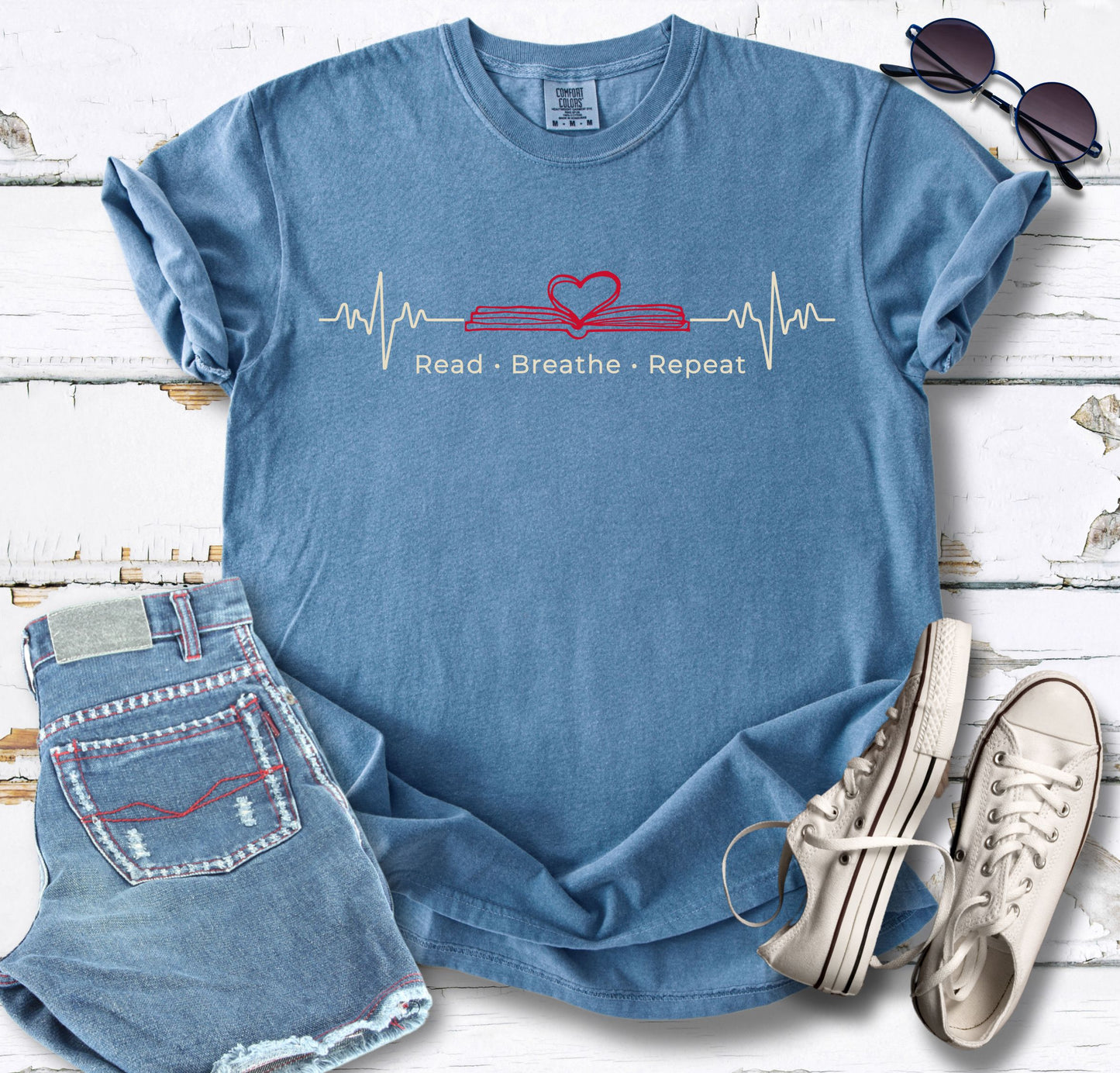 Read - Breath - Repeat T-shirt