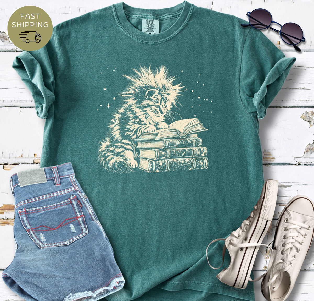 Frazzled & Well-Read T-shirt