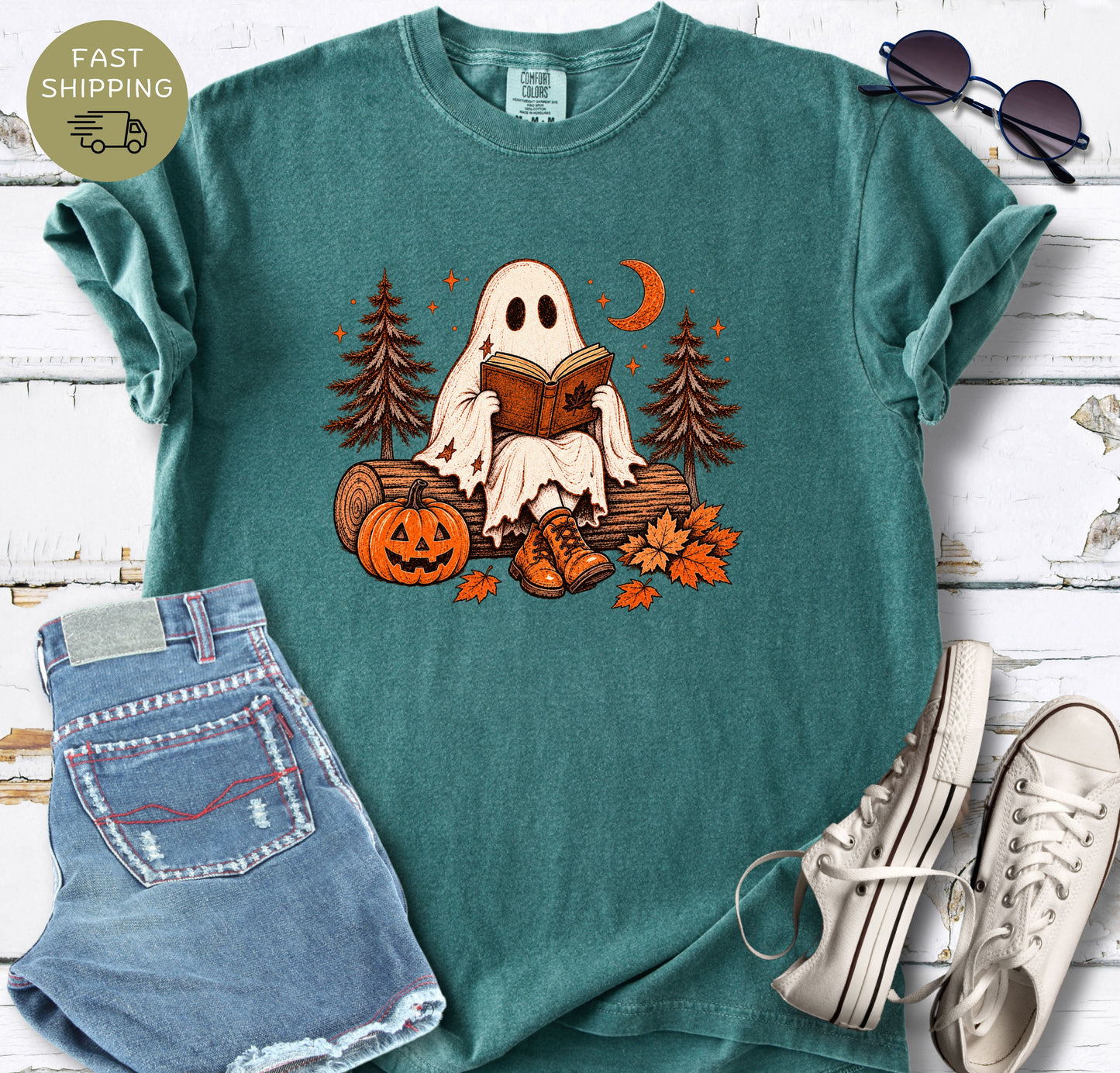 Spooky Reader T-shirt