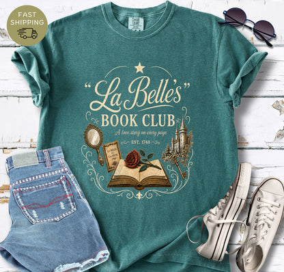 La Belle's Book Club T-shirt