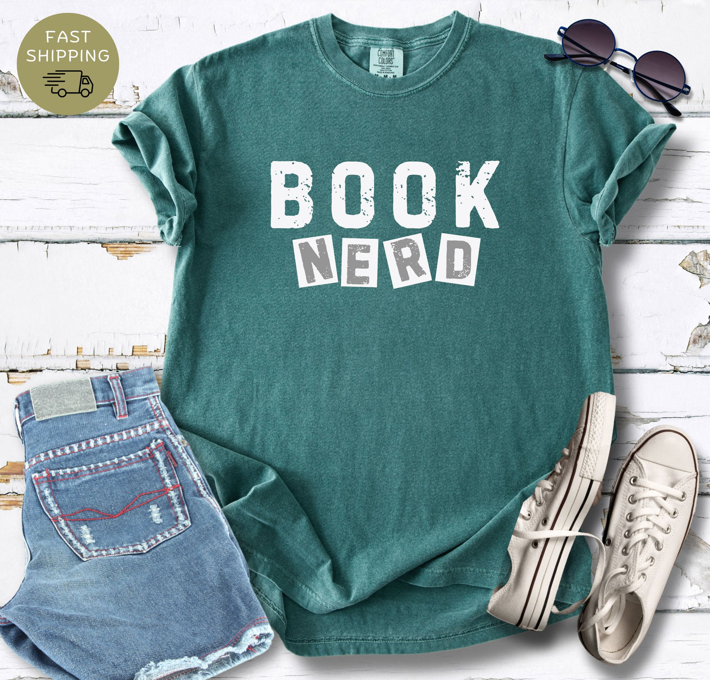 Book Nerd T-shirt