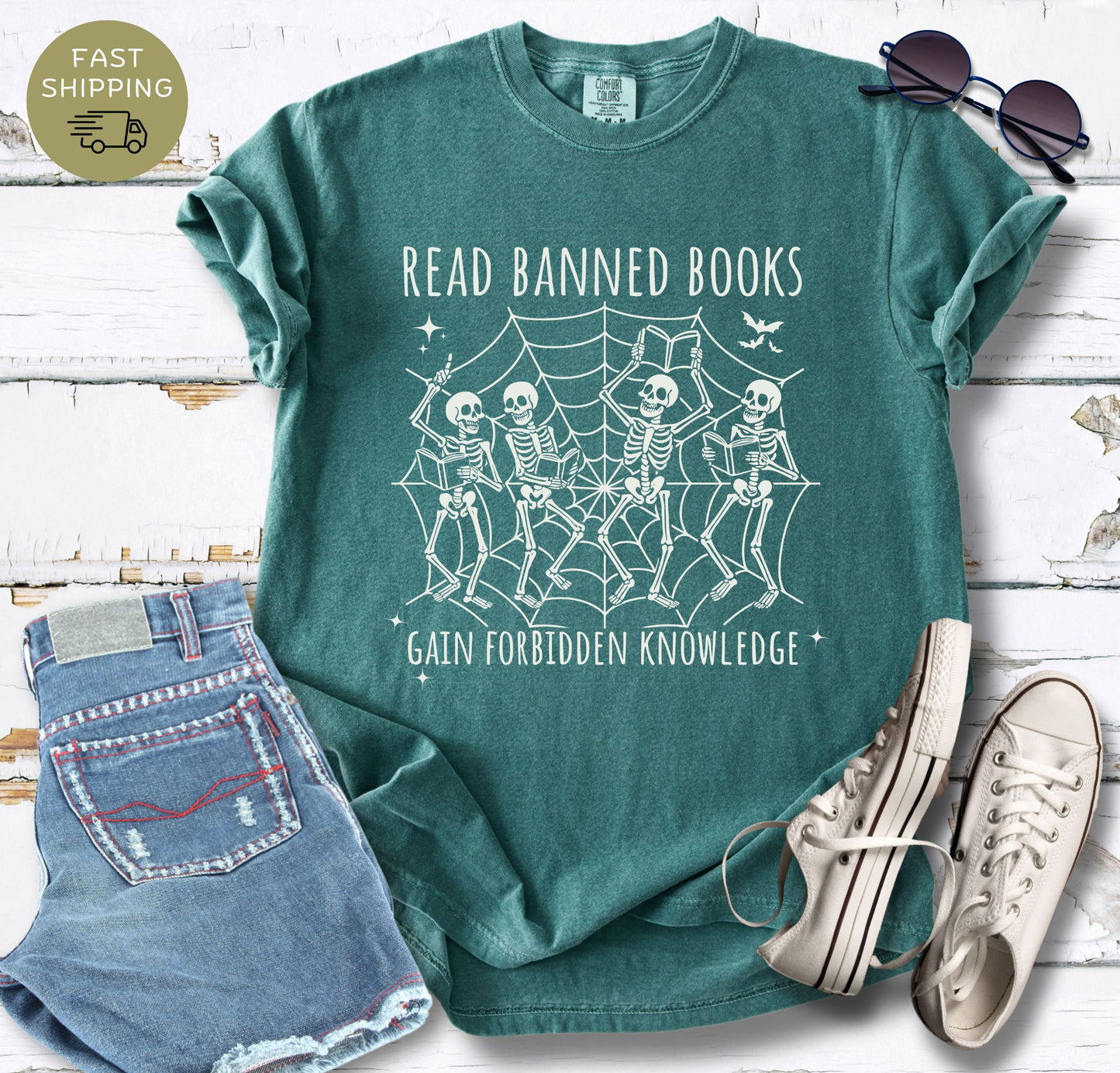 Read Banned Books Halloween T-shirt