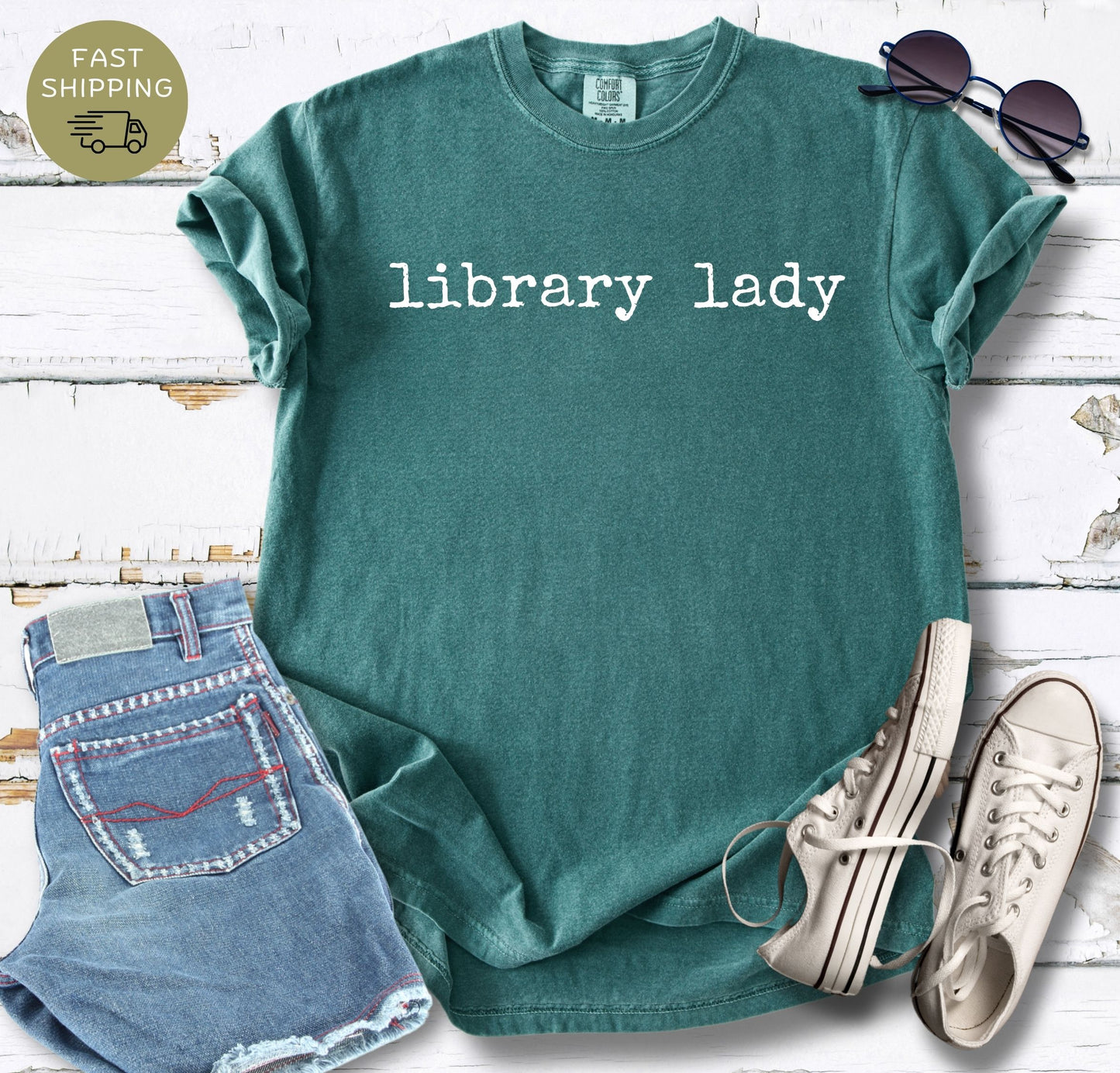 Library Lady T-shirt