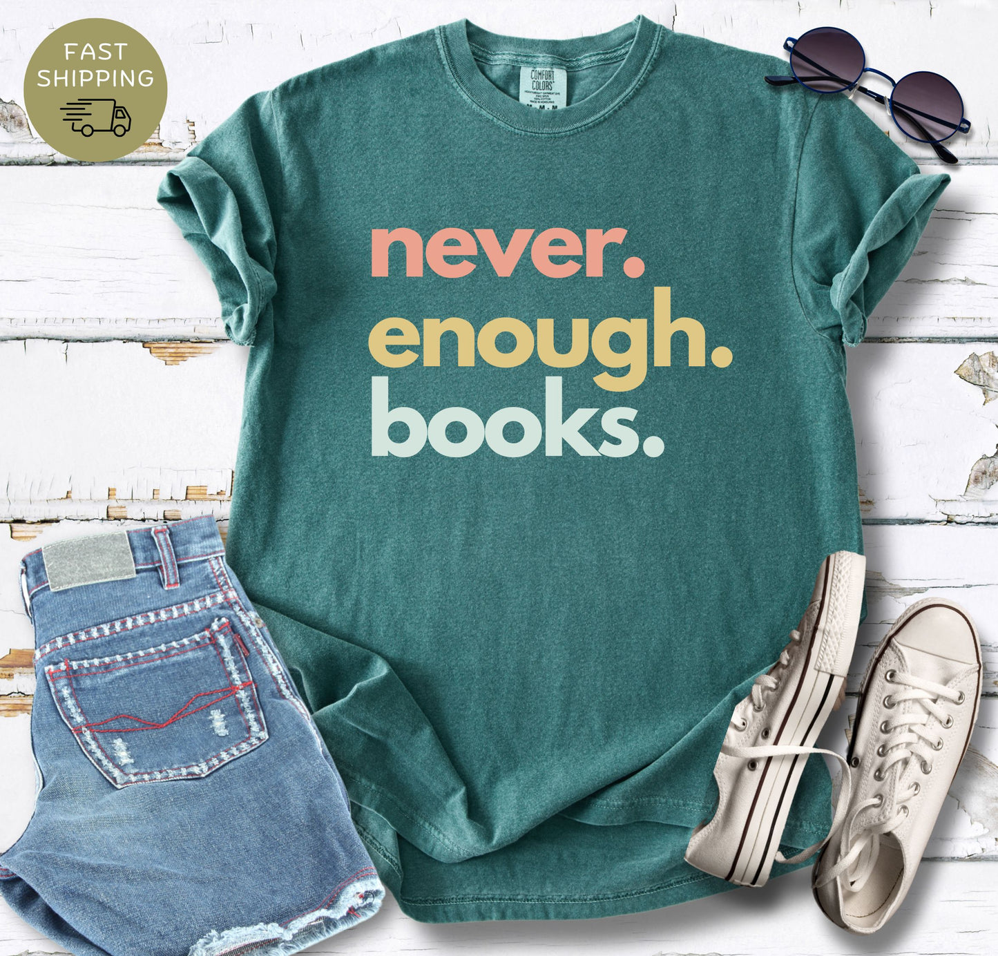 Never Enough Books T-shirt