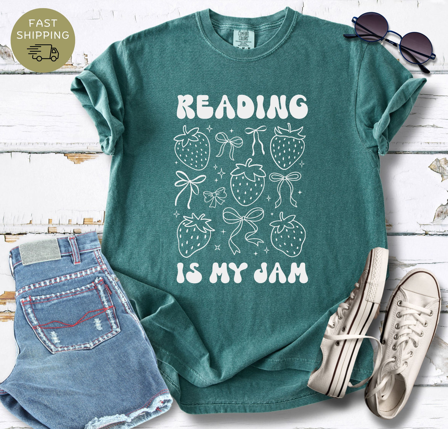Reading is My Jam T-shirt
