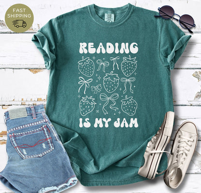 Reading is My Jam T-shirt