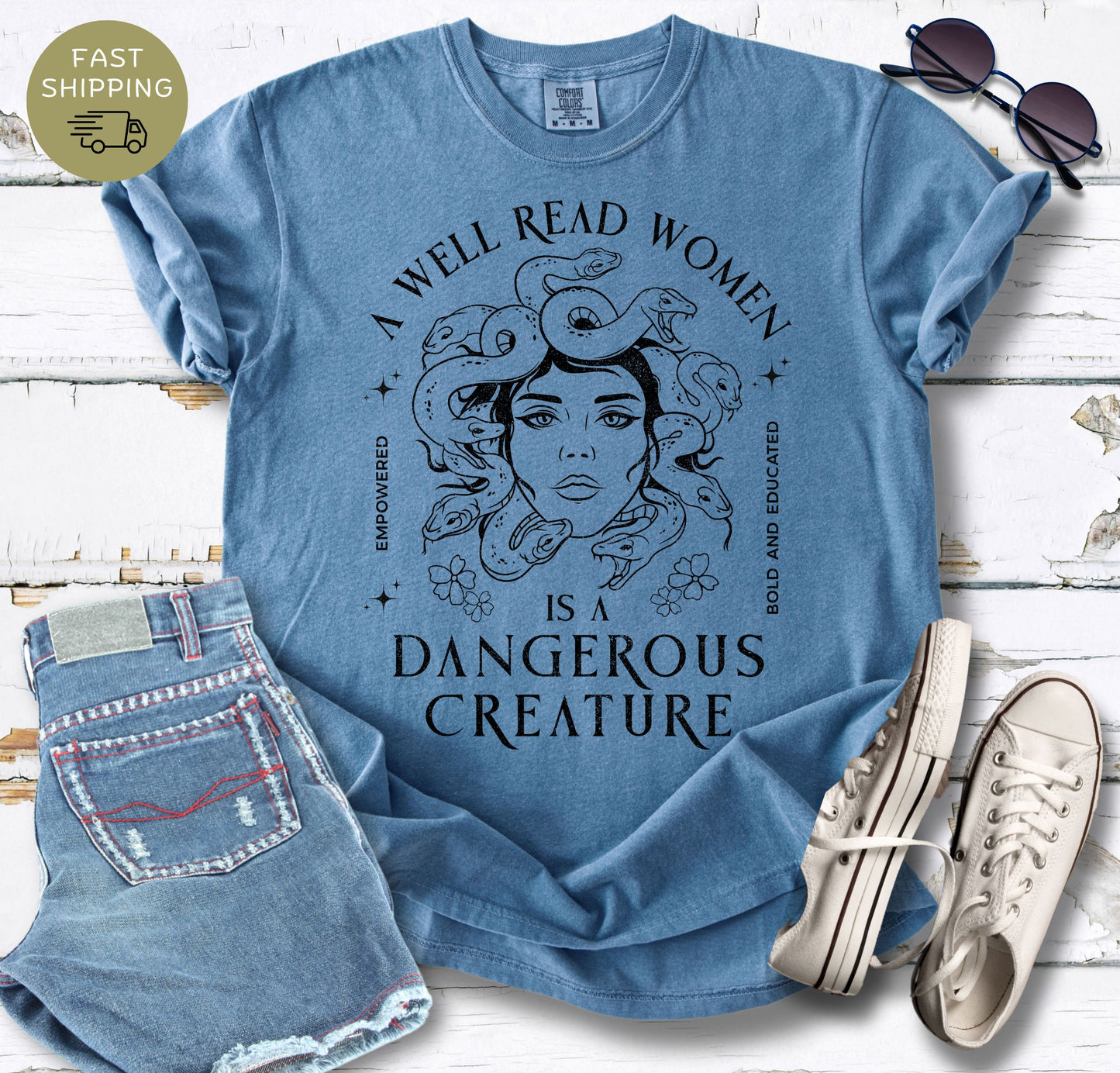 A Well Read Woman T-shirt
