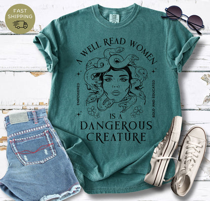 A Well Read Woman T-shirt
