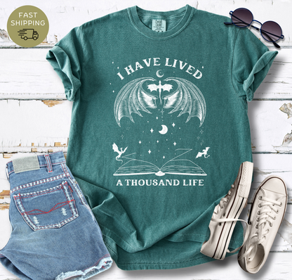 I Have Lived Dragon Themed T-shirt