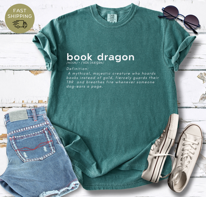Book Dragon Definition T-shirt