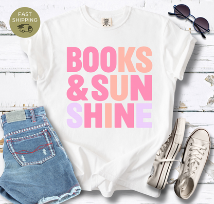 Books & Sunshine T-shirt