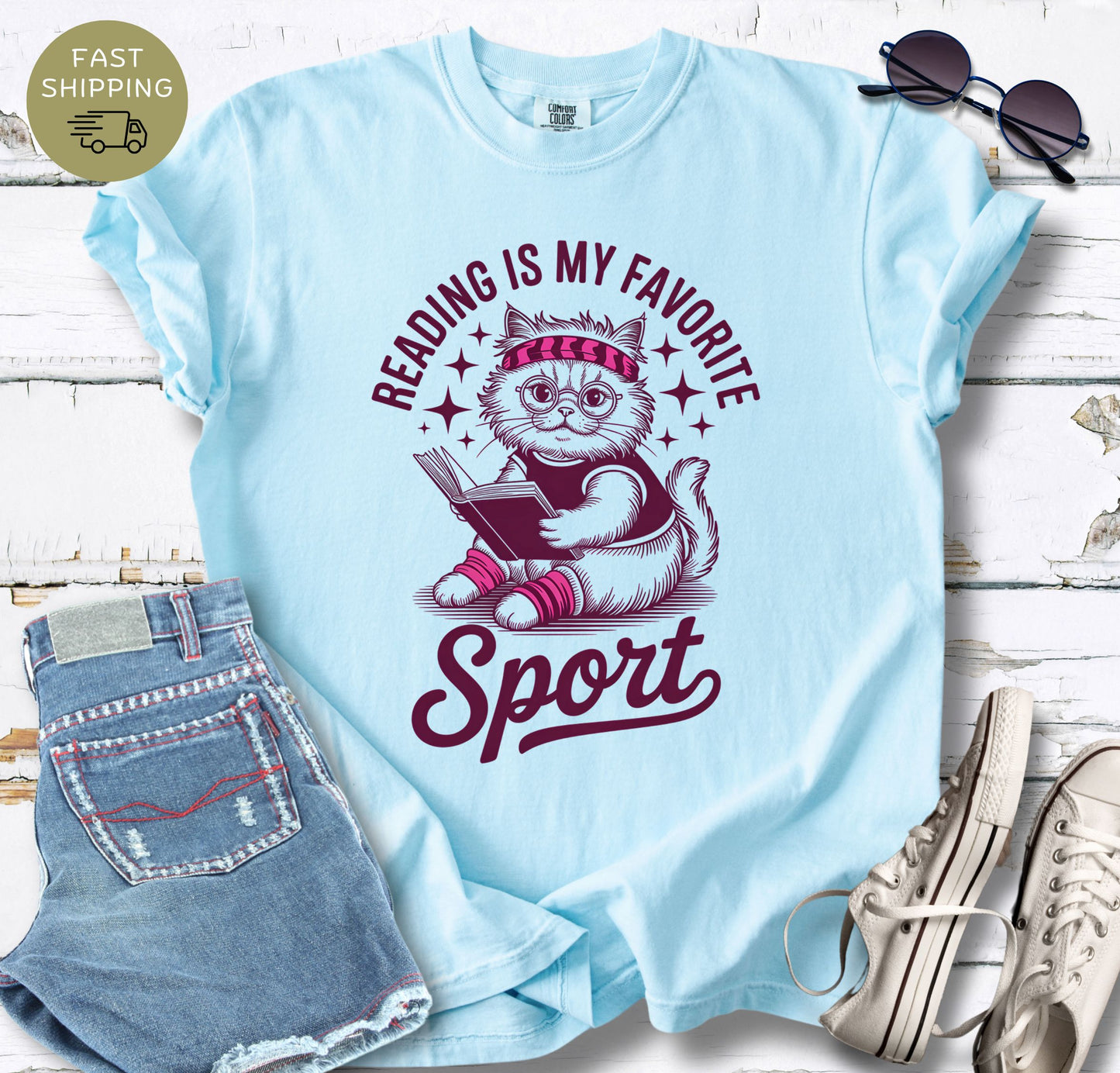 Reading is My Favorite Sport T-shirt