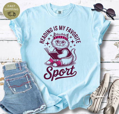 Reading is My Favorite Sport T-shirt
