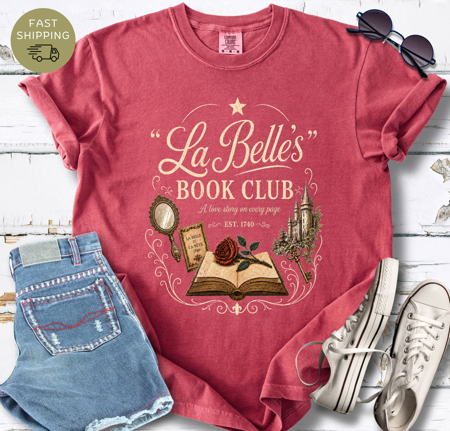 La Belle's Book Club T-shirt
