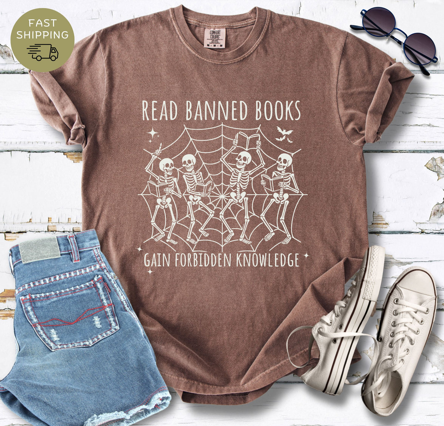 Read Banned Books Halloween T-shirt