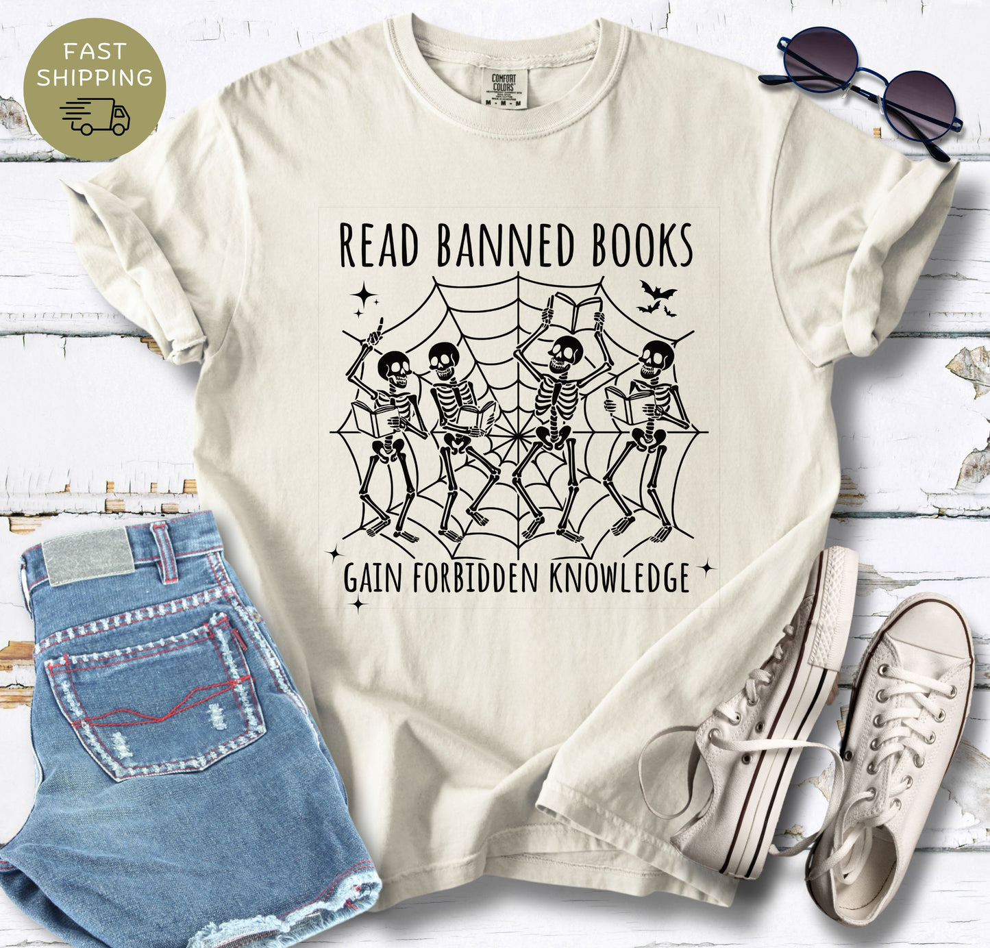 Read Banned Books Halloween T-shirt