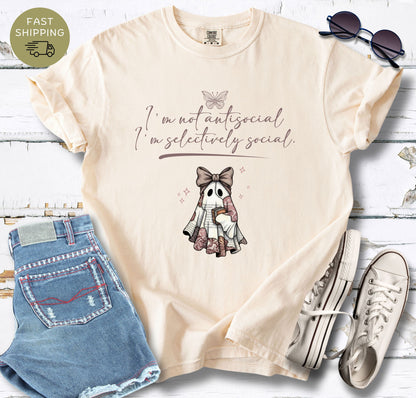 I'm Not Anti-Social T-shirt