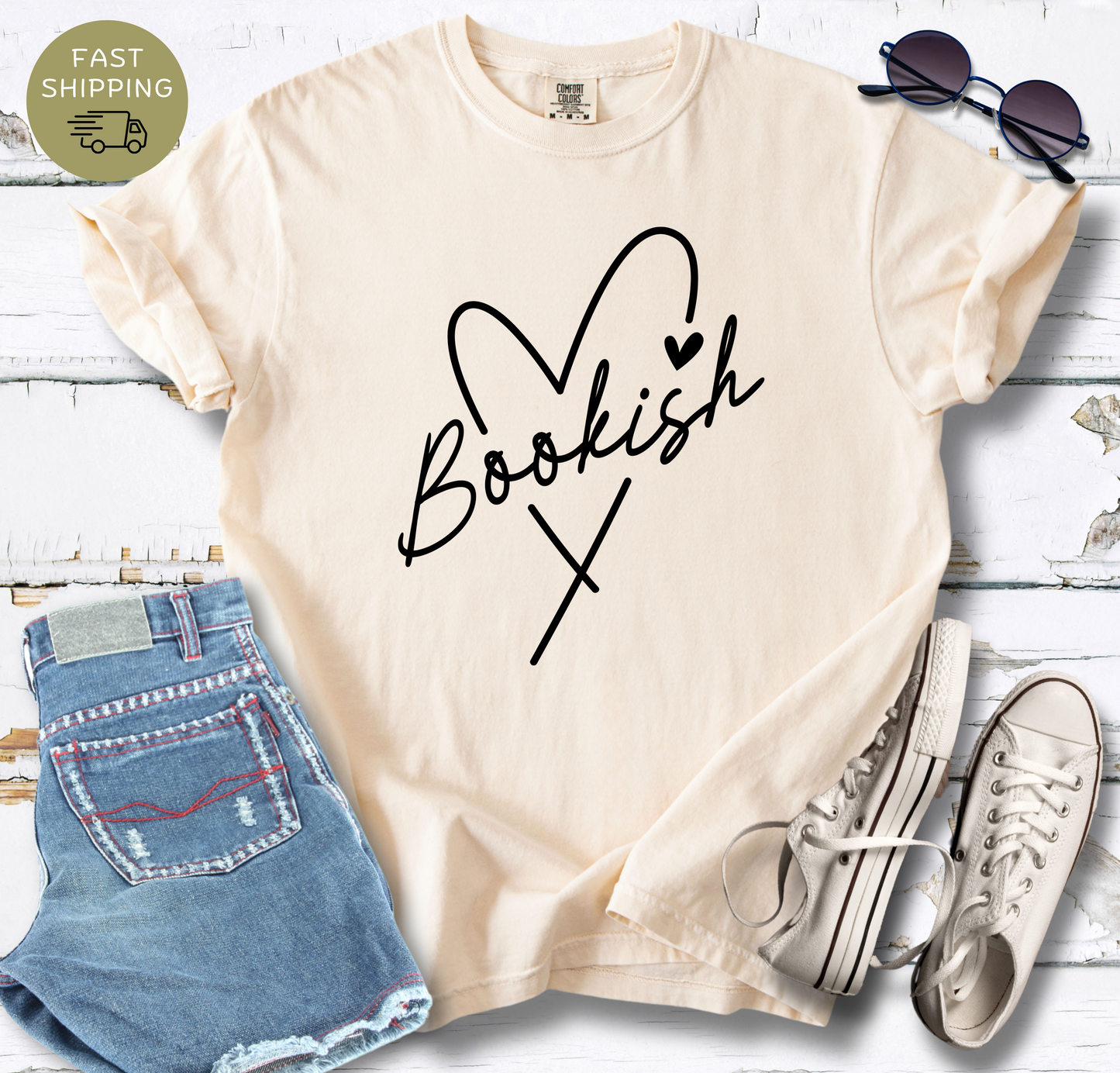 Bookish Heart T-shirt