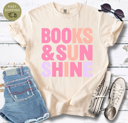 Books & Sunshine T-shirt