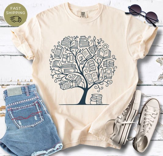 Book Tree T-shirt