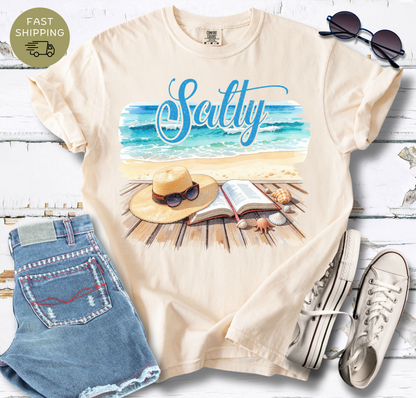 Salty Bookworm V2 T-shirt