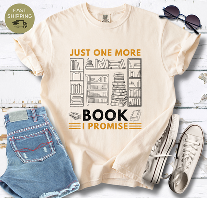Just One More Book T-shirt