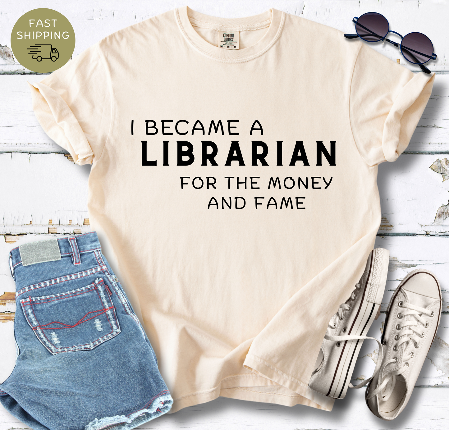 I Became a Librarian  T-shirt