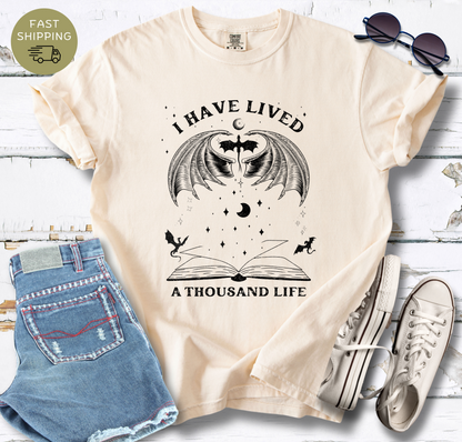 I Have Lived Dragon Themed T-shirt