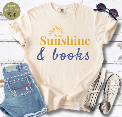 Sunshine & Books T-shirt
