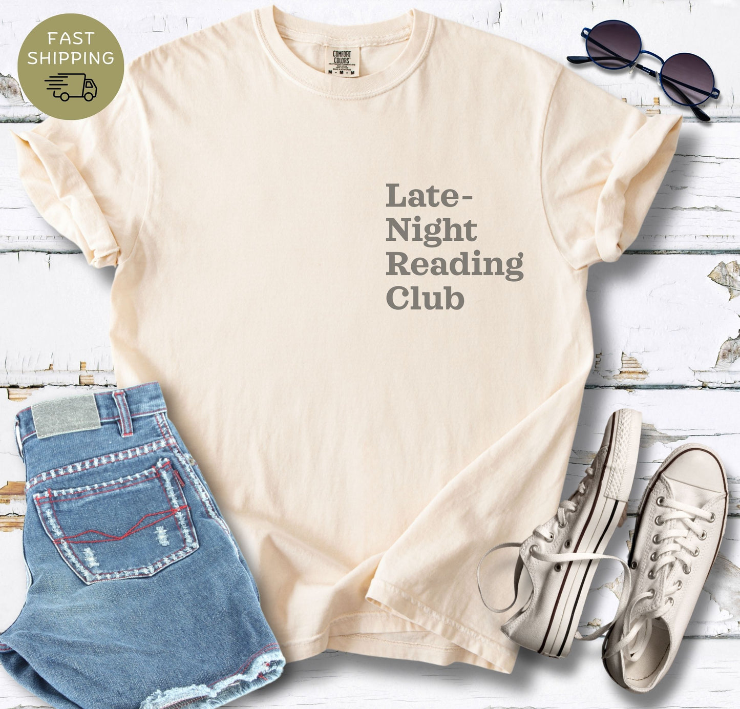 Late Night Reading Club T-shirt