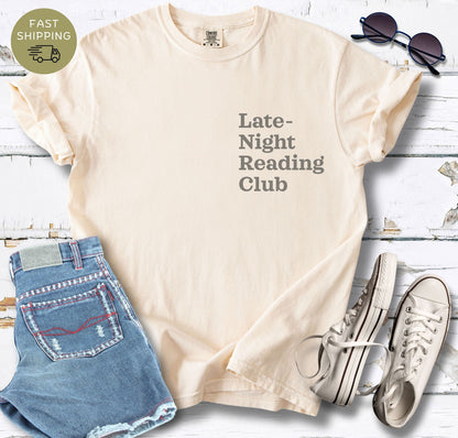 Late Night Reading Club T-shirt