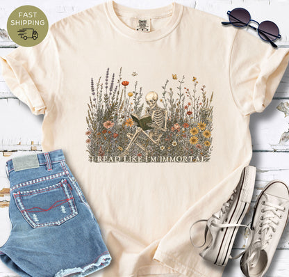 Immortal Reader T-shirt