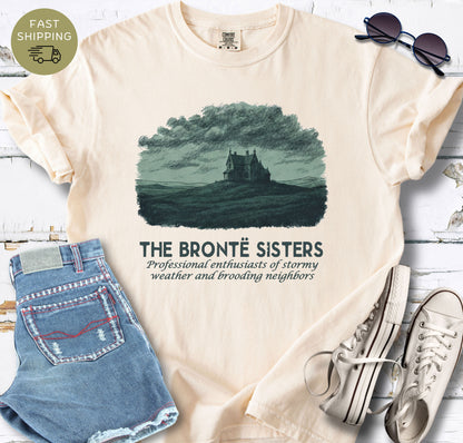 Comfort Colors Ivory gothic romance reader shirt