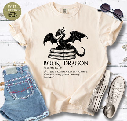 Book Dragon T-shirt