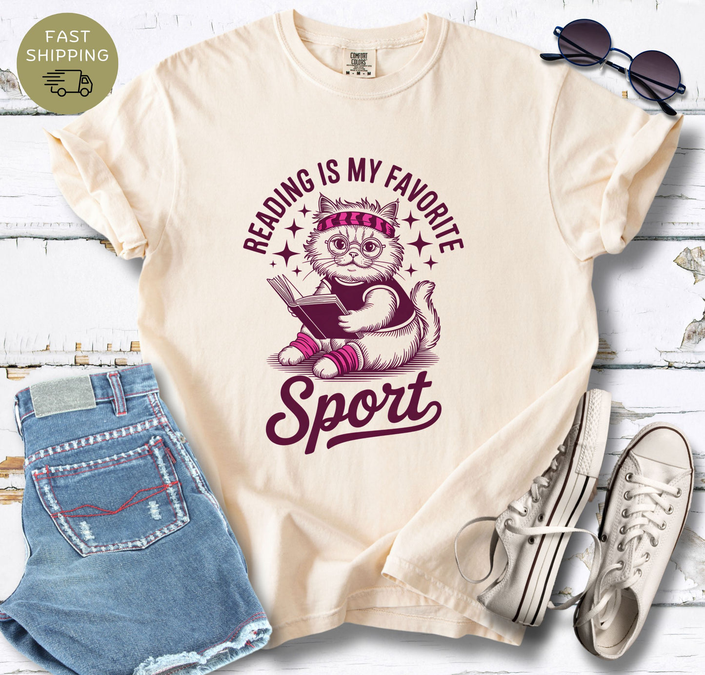 Reading is My Favorite Sport T-shirt