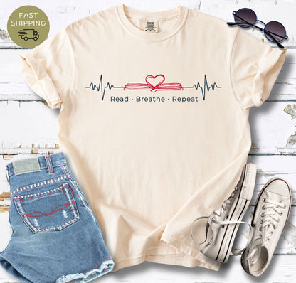 Read - Breath - Repeat T-shirt