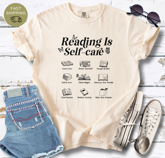 Reading is Self-care T-shirt