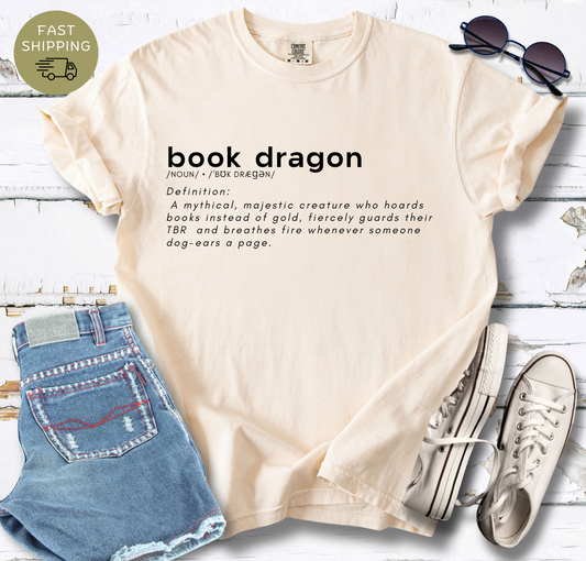 Book Dragon Definition T-shirt