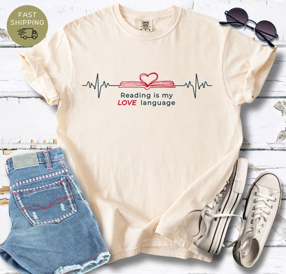 Reading Heartbeat T-shirt