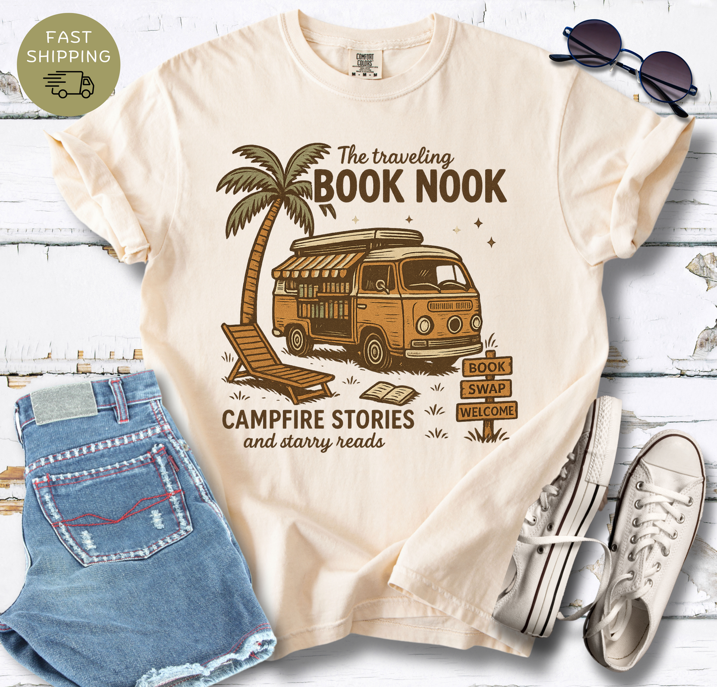 Book Nook Adventures T-shirt