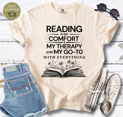 Reading Is My Comfort V2 T-shirt
