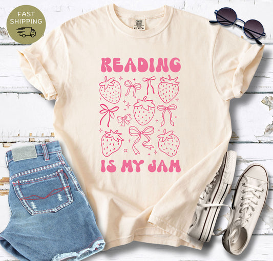 Reading is My Jam T-shirt