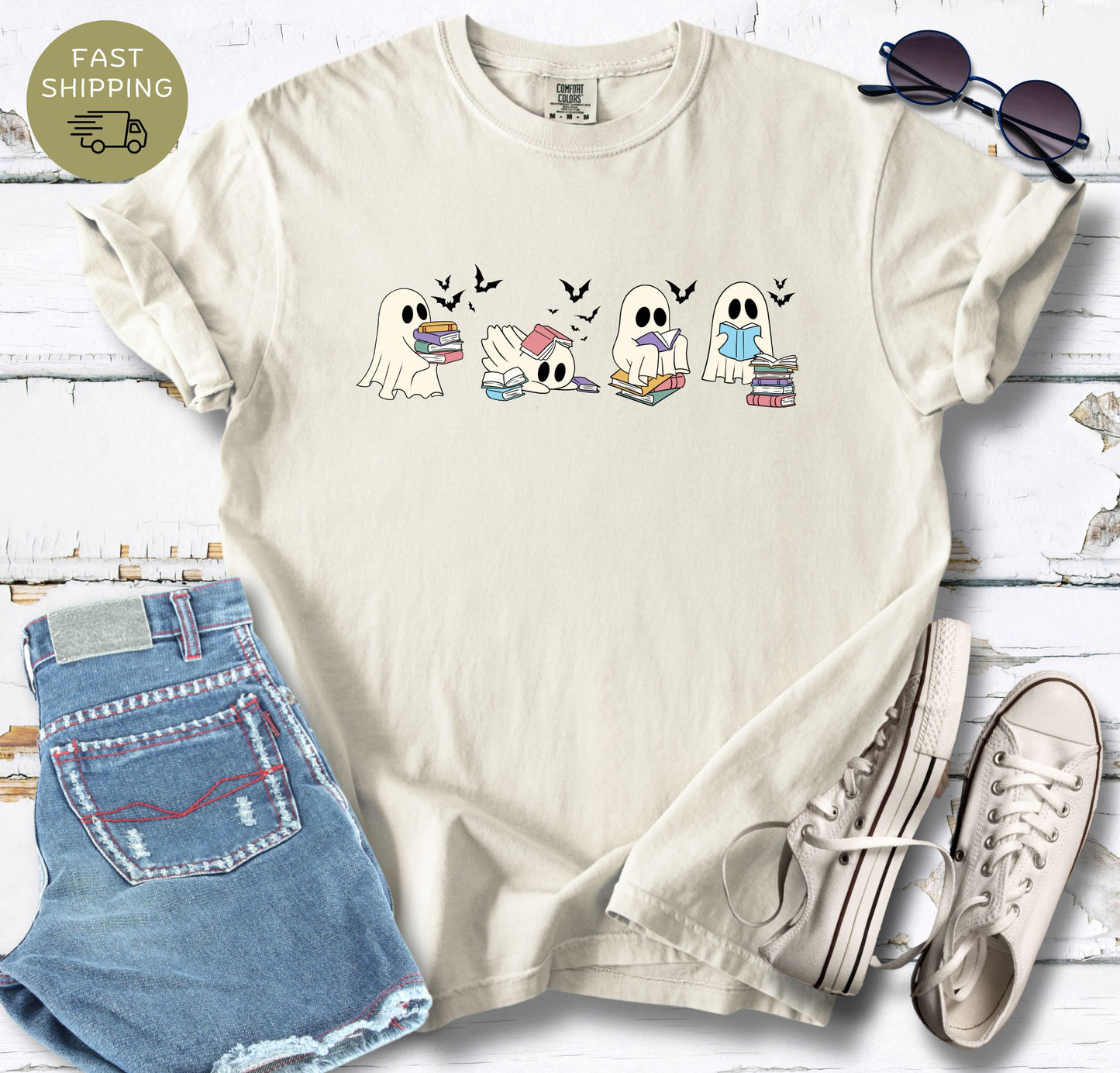Reading Ghosts T-shirt