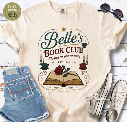 Belle's Book Club   T-shirt