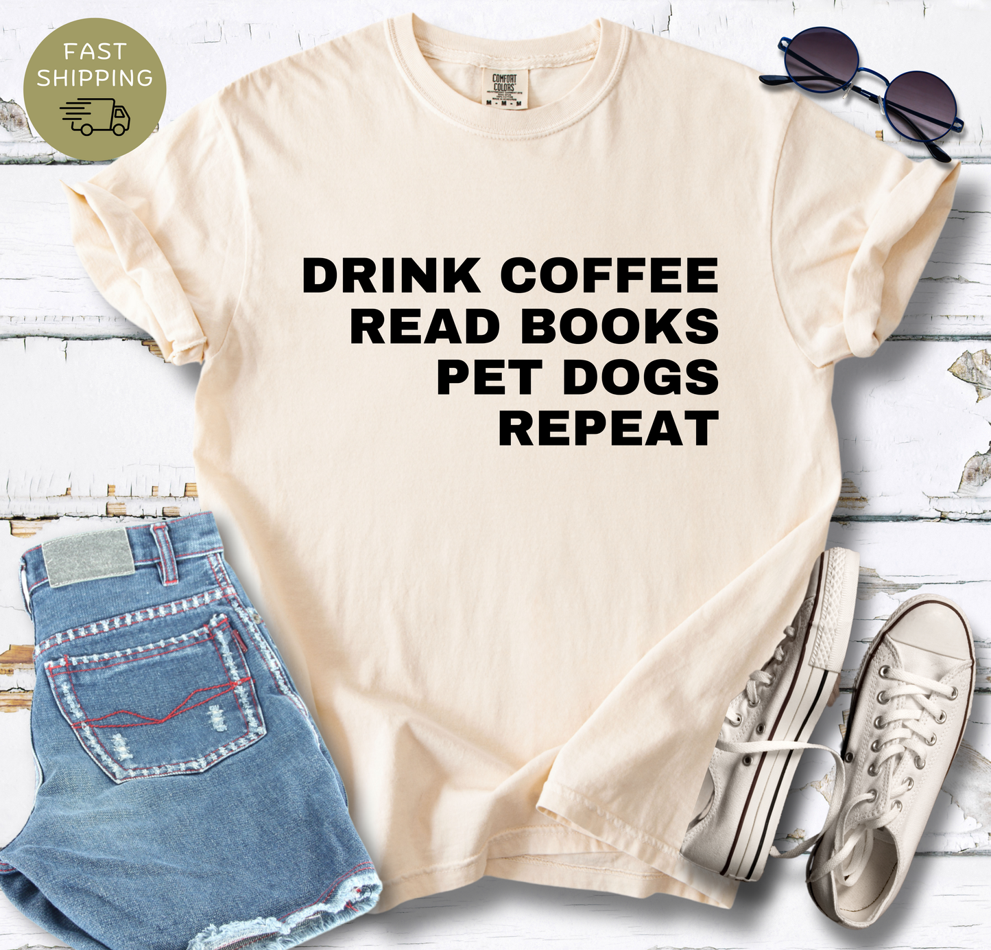 Drink Coffee Read Books T-shirt