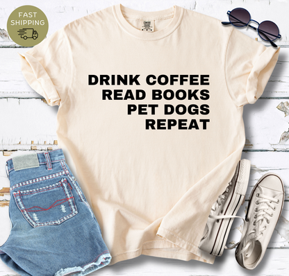 Drink Coffee Read Books T-shirt