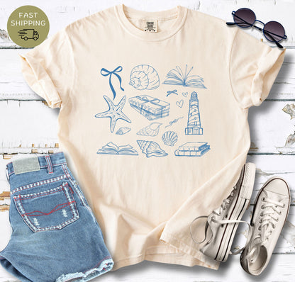 Salty Book Girl T-shirt