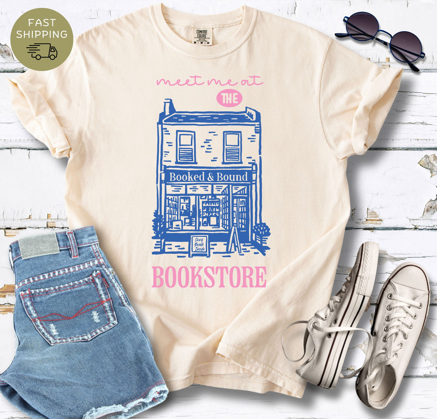 Meet Me at the Bookstore T-shirt