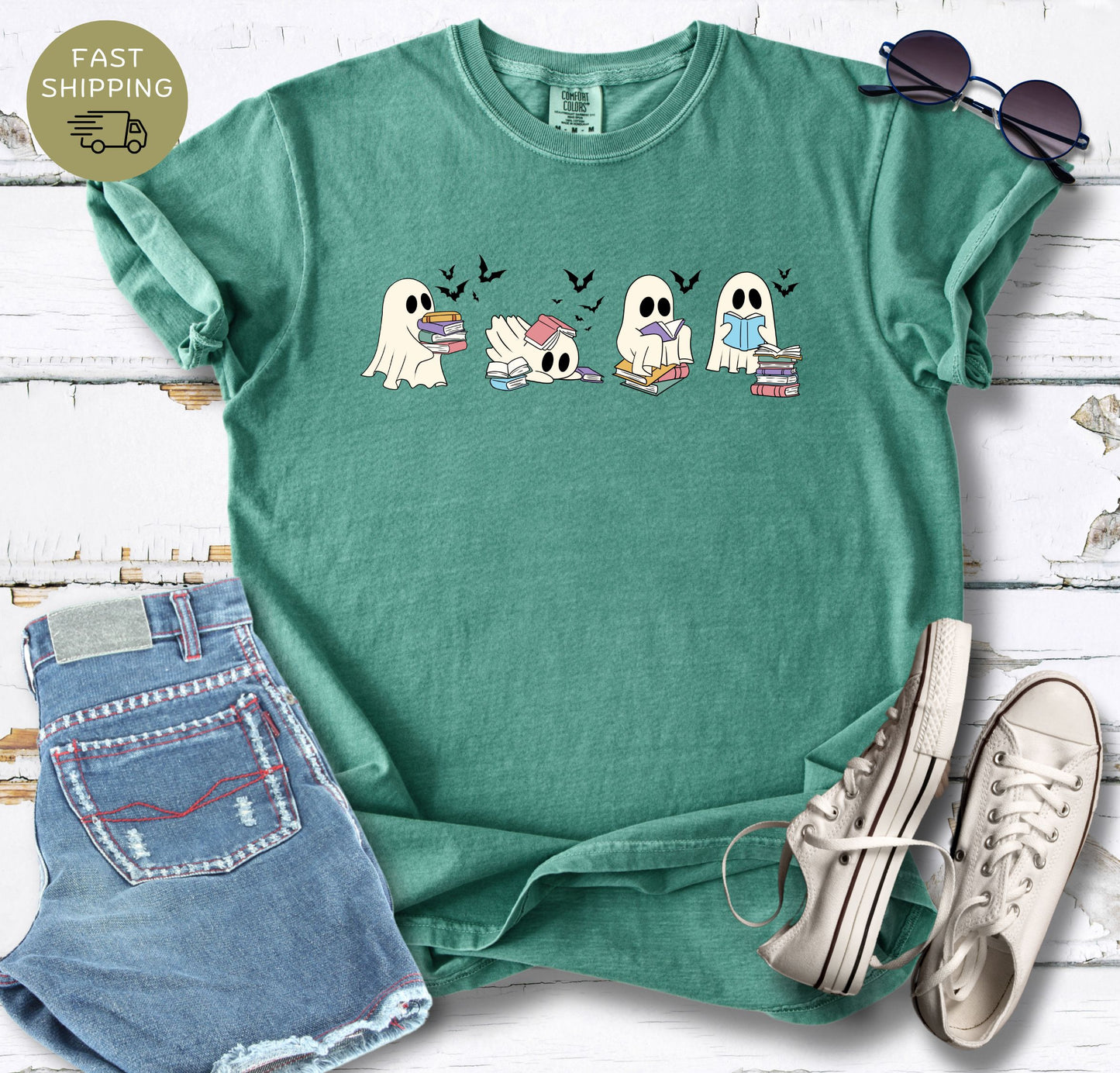 Reading Ghosts T-shirt